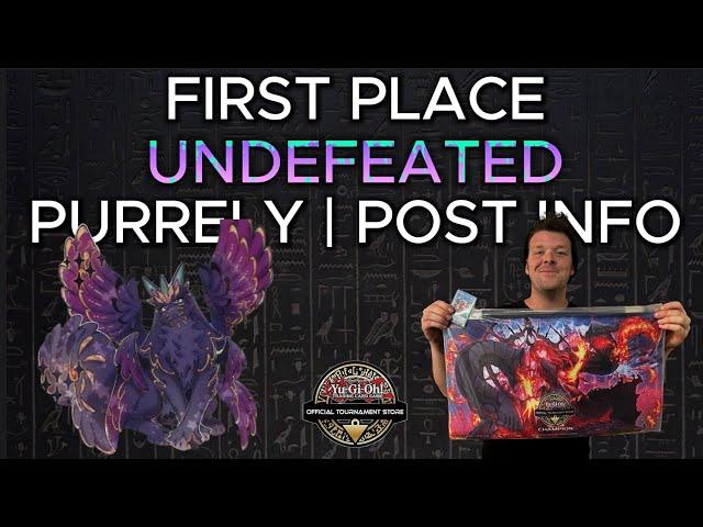 Yu-Gi-Oh! 1st Place OTS UNDEFEATED Purrely  Deck Profile (August 2024)