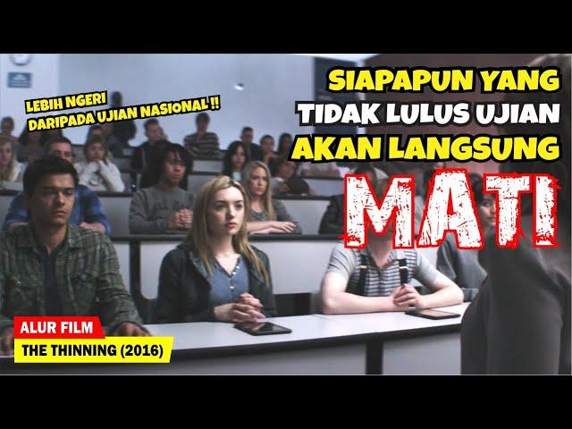 DI TAHUN 2039, UJIAN NASIONAL DIGANTI MENJADI UJIAN KEMATIAN | Alur Cerita Film THE THINNING (2016)