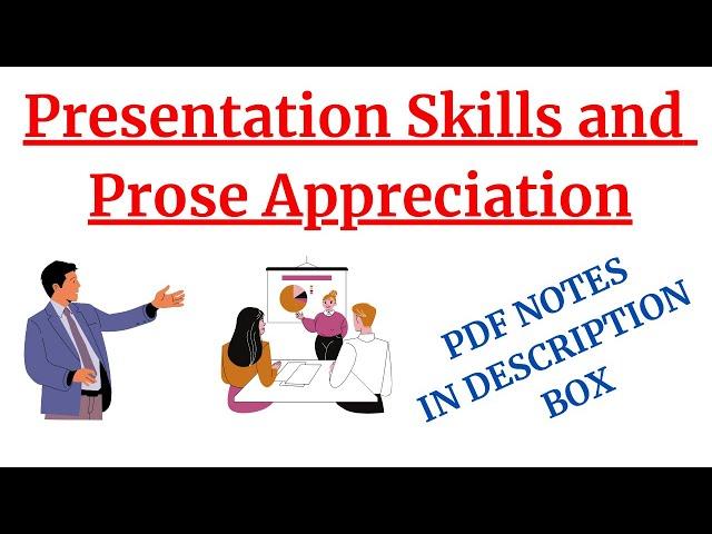 Prose Appreciation and Presentation Skills || University of Rajasthan || Our Guruji