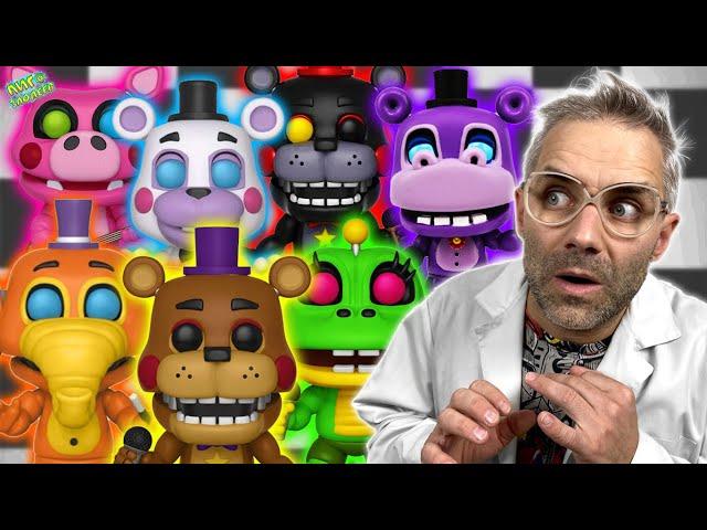 ДОКТОР ЗЛЮ И ВСЕ АНИМАТРОНИКИ FNAF FUNKO POP PIZZERIA SIMULATOR! FIVE NIGTHS AT FREDDY`S!