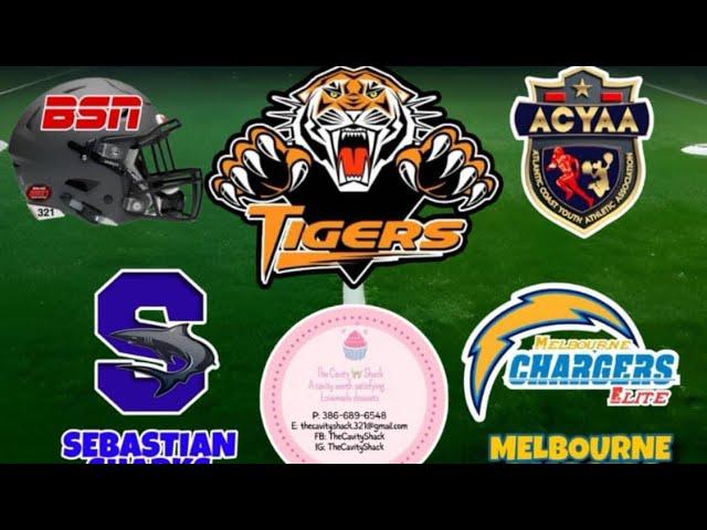 BSN YOUTH FOOTBALL: COCOA TIGERS IN ACTION VS. SEBASTIAN: 14U GAME