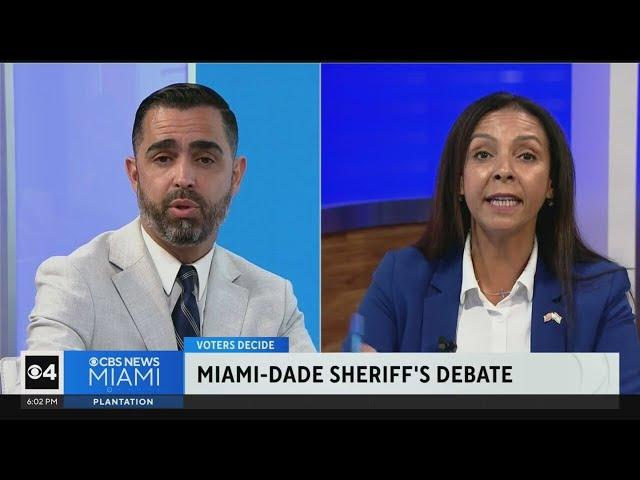 Miami-Dade sheriff's candidates campaign