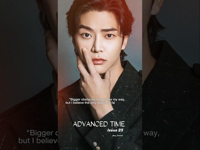 ROWOON is featured on AdvancedTime Japan. 🫰🫰 A down-to-earth angel. #ROWOON #로운 #김석우 #ロウン