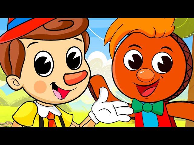 PINOCHO,  PIN PON, Sus Mejores Canciones infantiles