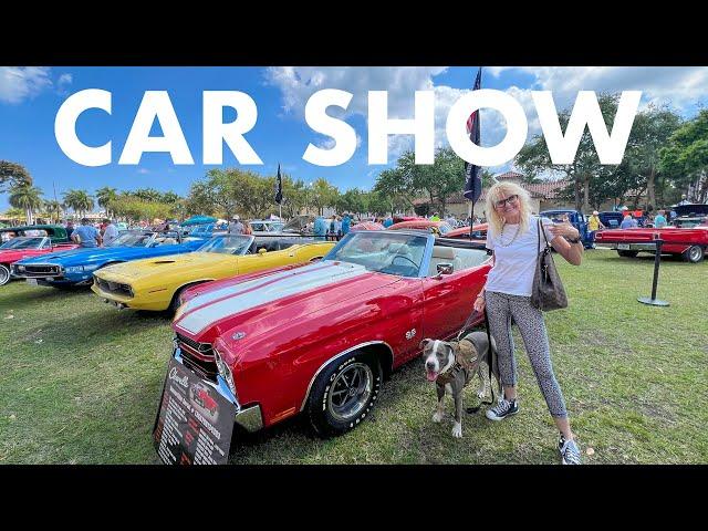 Delray Beach LIVE Car Show Muscle on the Beach Florida 2025