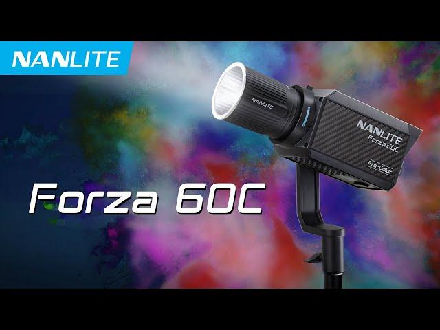 NANLITE Forza 60C | Palm-sized, Full Spectrum