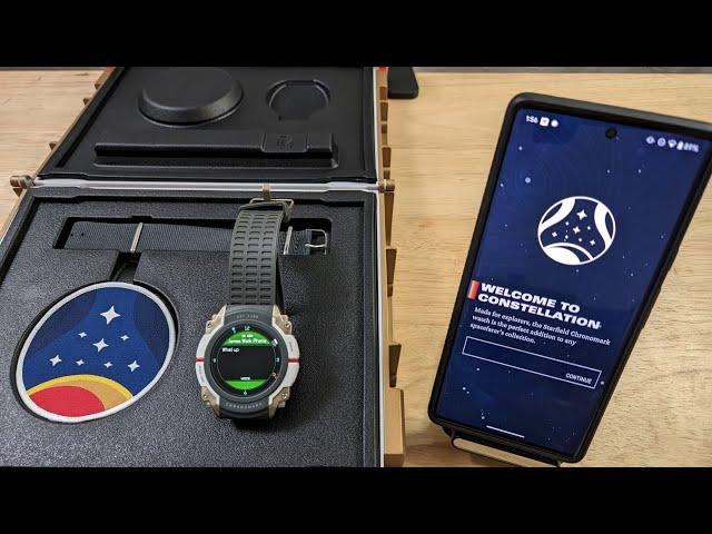 Starfield Constellation Edition Smartwatch - Companion App Setup and Review! Chronomark LPV6 Watch