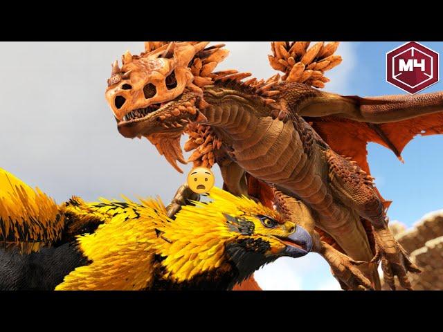 BETA GRIFFIN gegen Alpha Blood CRYSTAL WYVERN  Gamma Allosaurus zum betäuben?  - ARK Devin Fo.5