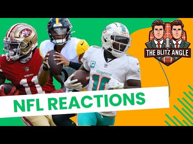 NFL Top 100 Reactions, Brandon Aiyuk Trade, Steelers QB Room | The Blitz Angle