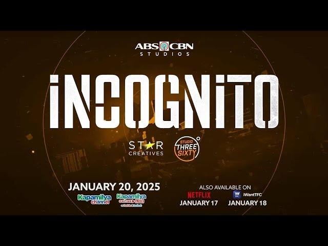 INCOGNITO Trailer