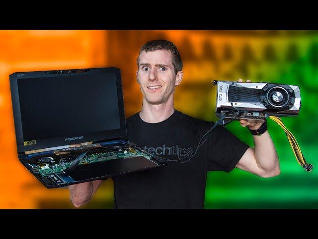 Put a Desktop GPU in a LAPTOP… The CHEAP WAY!