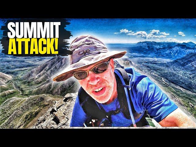 I Got ATTACKED on a Mountaintop!  | Mount Galwey, Waterton