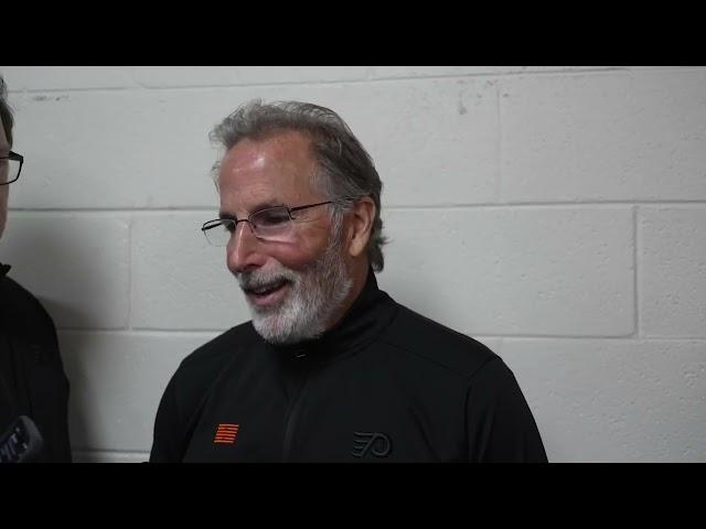11/5 PHI vs. CAR Pregame: John Tortorella