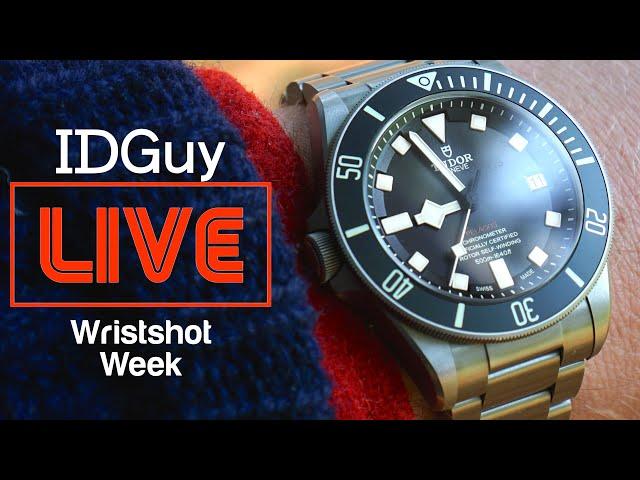 Sharing Your Outstanding Watches - WRIST-SHOT WEEK - IDGuy Live