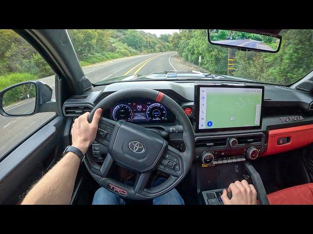 2024 Toyota Tacoma TRD Pro - POV Test Drive (Binaural Audio)