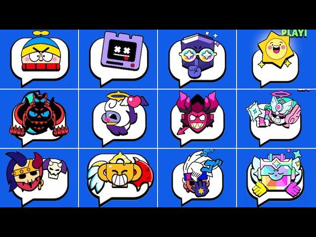 All New Animated Pins in Brawl Stars | #AngelsVSDemons