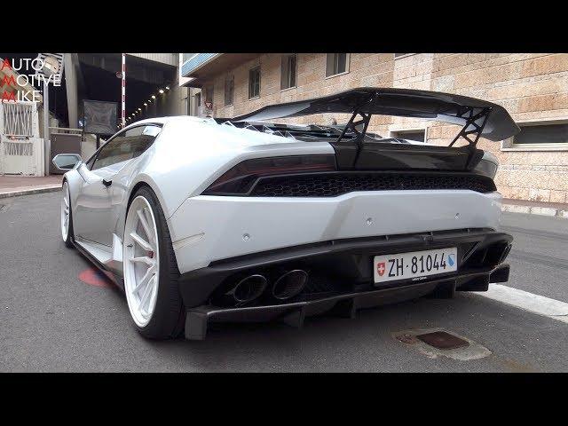 DMC Lamborghini Huracan w/ VOSSEN Wheels in Monaco