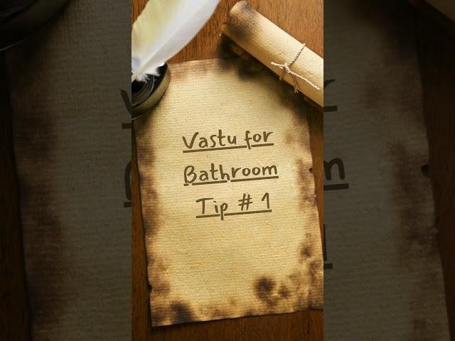 Vastu for Toilet | Vastu Tips for BATHROOM | #shorts #bathroom #vastutips