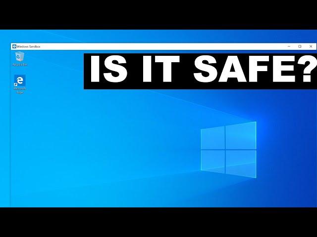 Can malware escape Windows Sandbox?