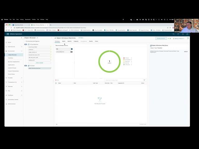 vROps 8.10 Demo, today we talked about Custom Groups, Views/Reports/Dashboards, and Policies