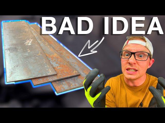 Do NOT Build a Homemade Welding Table Like This!