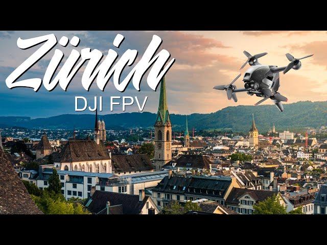 Zurich Rush Hour - DJI FPV