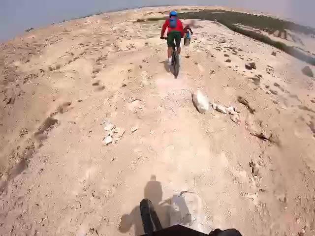 Bahrain MTB Trail, first run.