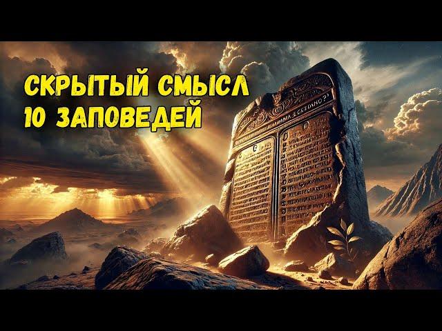 Узнайте скрытый смысл 10 заповедей в наше время