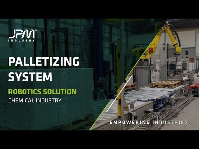 JPM Industry - Palletizing System - Robotics Solution