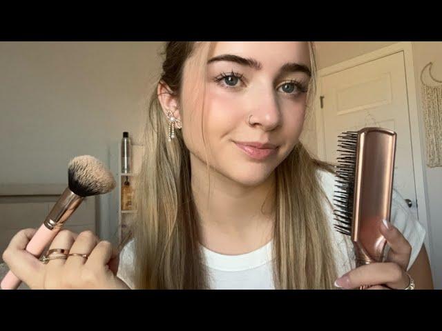 ASMR Salon Roleplay️ (hair, makeup, nails, fast and aggressive)