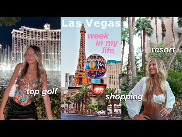 I spent a week in VEGAS *w/ my best friends*