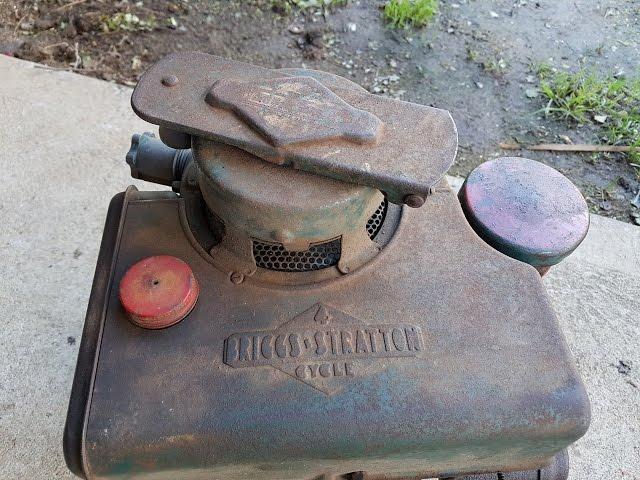 1960 Briggs and Stratton start up