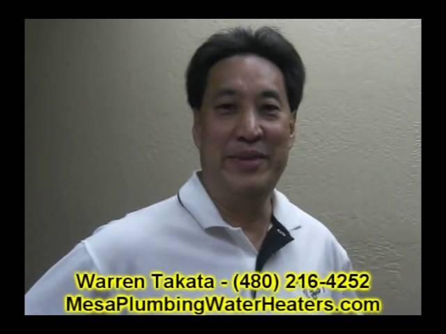 Mesa Plumbing | Mesa Plumber | Mesa Water Heater Repair