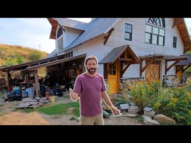 Turning An Old Barn Into MY HOUSE Pt 1 | HAZEN AUDEL