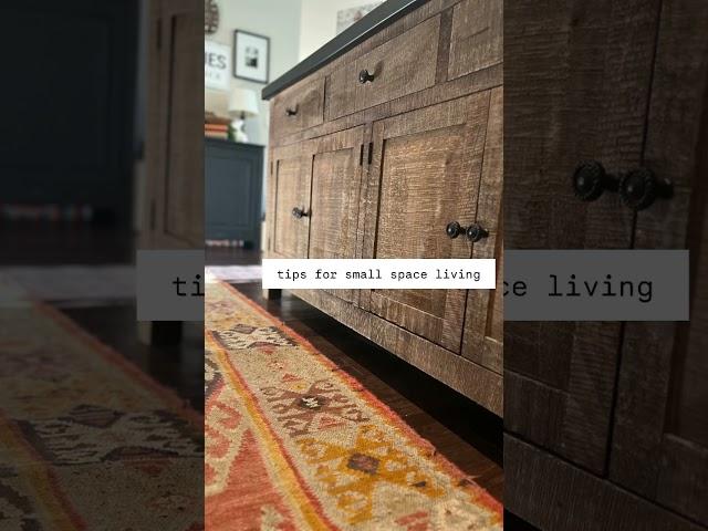 you can do a lot with a small living space!  #interiordesign #designtrends #charlottenc