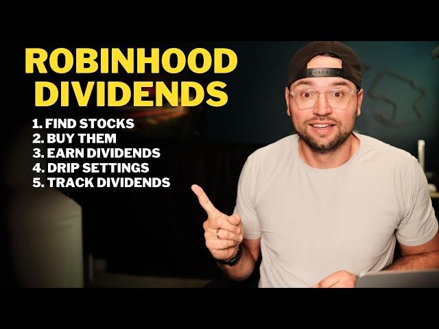 How to Buy Dividend Stocks on Robinhood! Full Tutorial!