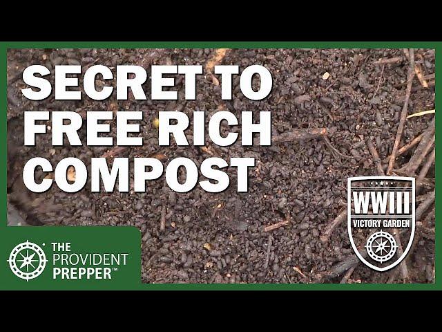 WWIII Victory Garden: Tom Bartels Shares the Secret to Leaf Compost