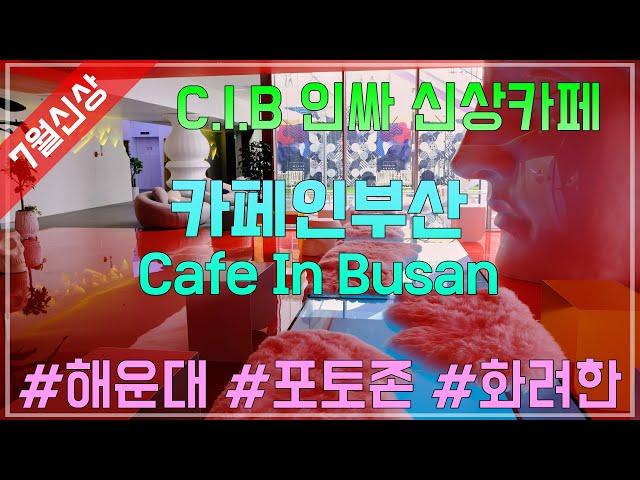 [4K] 해운대 인싸는 꼭 간다는 신상카페, 카페인부산(Cafe In Busan : CIB) 카페투어 후기