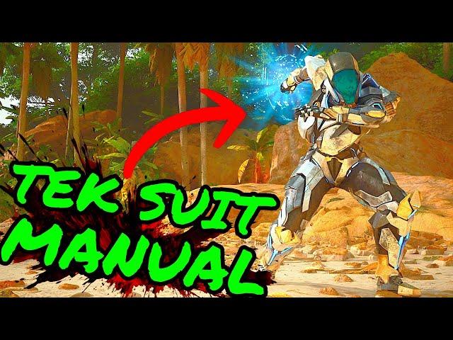 TEK SUIT SPECIAL Abilities Guide In Ark Survival Ascended!!! How to Be SUPERHUMAN in ASA!!!