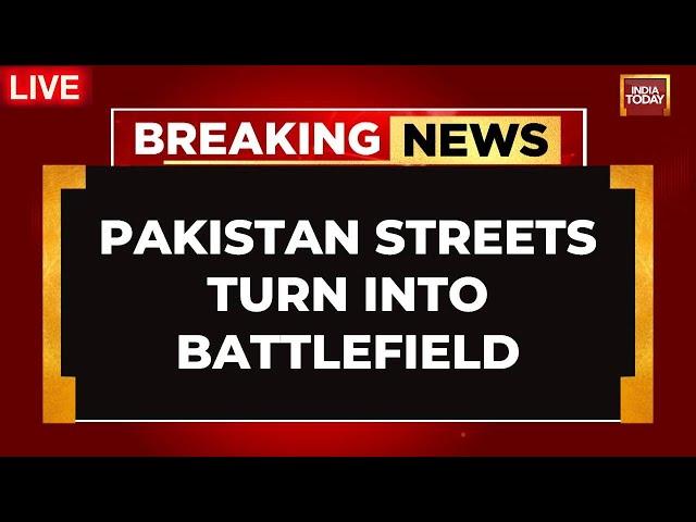 Pakistan Protest LIVE: PTI Protest In Islamabad | Pro-Imran Khand Protest Turn Violent | India Today