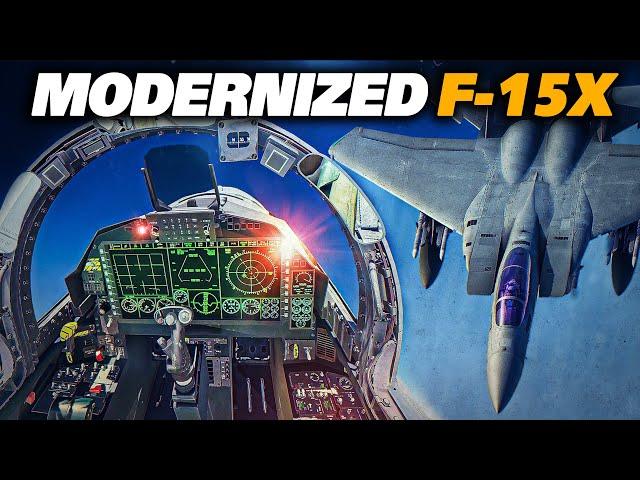 Flying The Modernized F-15X Eagle Vs 4x Mig-29 + Mig-23 Floggers | Digital Combat Simulator | DCS |