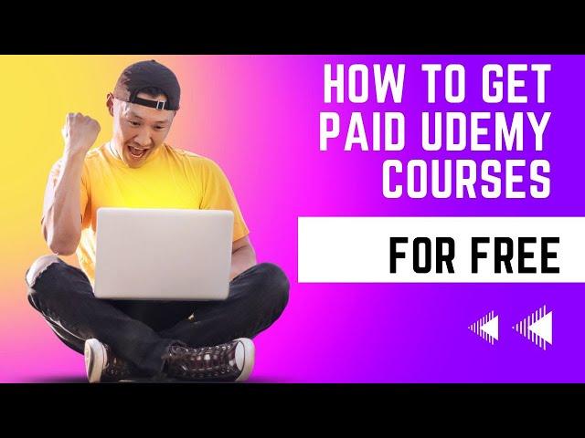 How to get Udemy courses for free