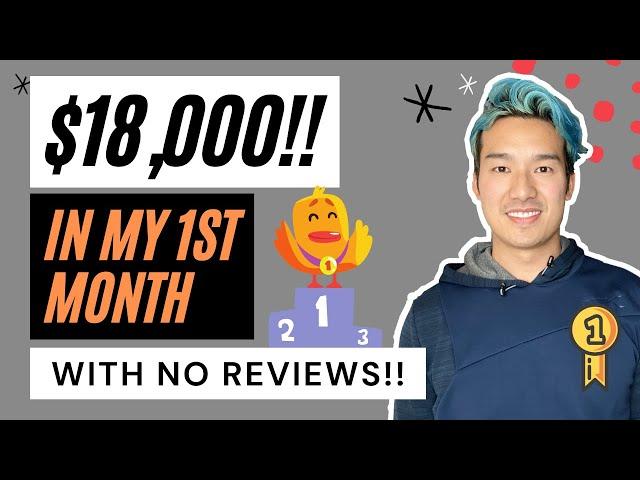 Amazon FBA Product Launch Strategy - $18K in 1 month With ZERO REVIEWS!!