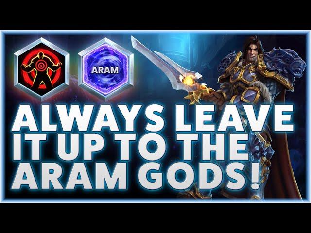 Varian Taunt - ALWAYS LEAVE IT UP TO THE ARAM GODS!