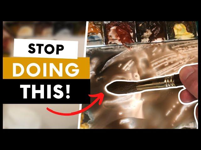 Want to Instantly Improve in Watercolor Painting? ▶︎ Stop doing these 3 things! - Matthew White