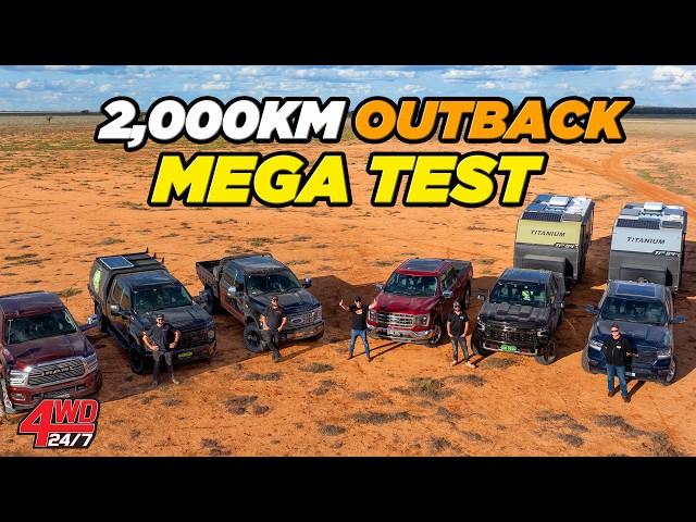 2024 RAM vs CHEVY vs FORD TORTURE TEST! Heavy towing, dirt roads - SHOCK WINNER & major problems