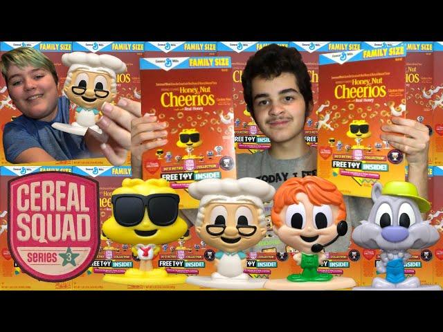 Opening 11 Boxes of General Mills Cereal Squad Series 3 90’s Retro Collection!