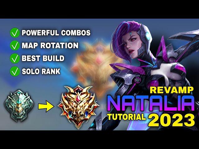 REVAMPED NATALIA Tutorial & Guide 2023 (English): Skills, Combo, Tips & Tricks | Mobile Legends