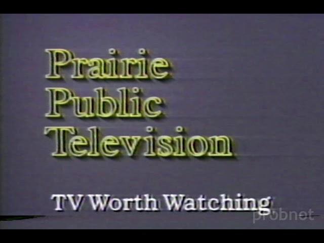 Prairie Public TV Promo, Station ID [1989]