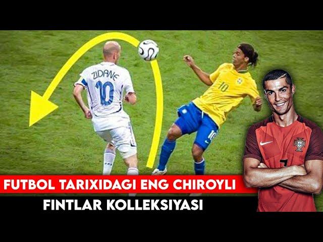 FUTBOL TARIXIDAGI ENG CHIROYLI FINTLAR VA DRIBLINGLAR KOLLEKSIYASI!!!